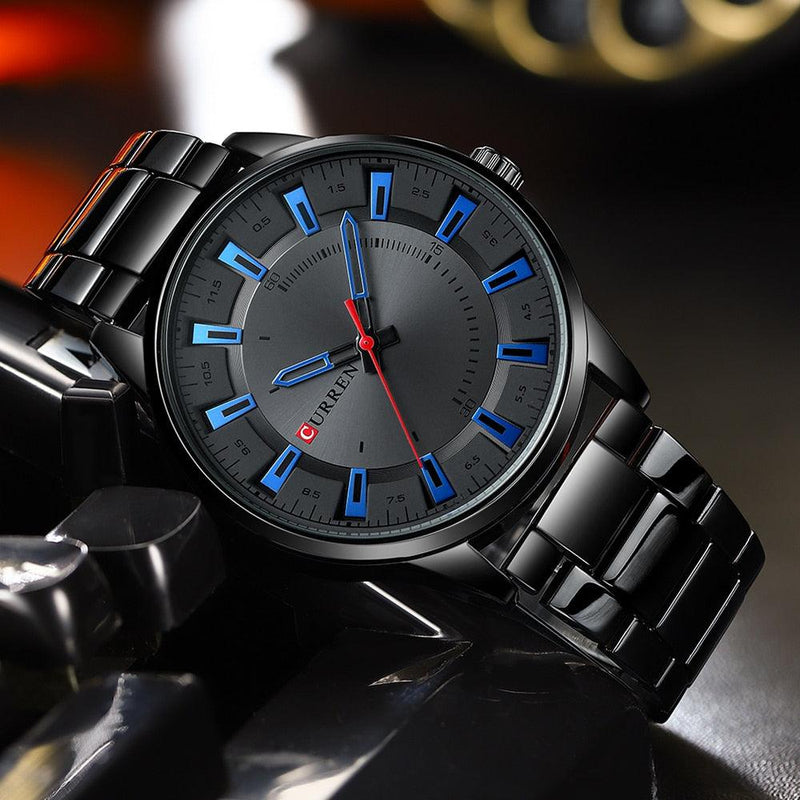 Novo ELITE relógio de pulseira de aço inoxidável - Relowear